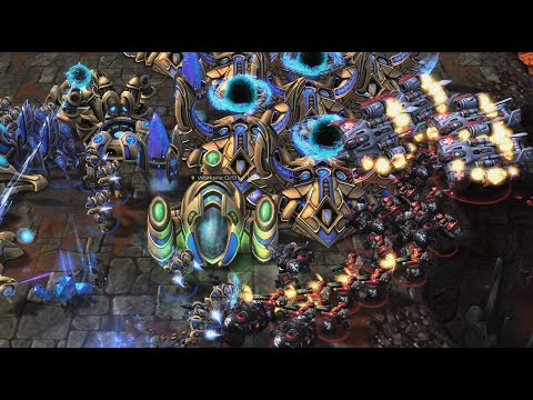 HeRoMaRinE (T) vs ShoWTimE (P) on Crimson Court - StarCraft 2 -2024