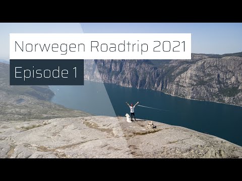 Norway Roadtrip 2021, Episode 1 - Tømmerrenna, Pulpit Rock, Sollifjell [German with subtitles]