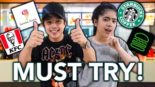Trying Out Only Secret Menu’s For A Day! | Ranz And Niana