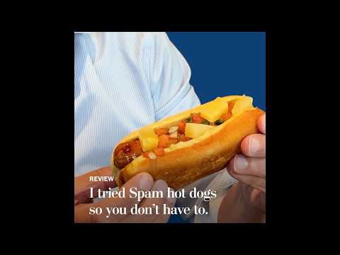 I tried Spam hot dogs so you don't have to
