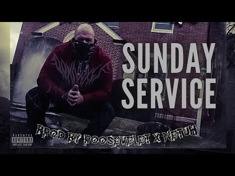 DownWxlf - Sunday Service | Prod. Roosevelt & NetuH (OFFICIAL LYRIC VISUALIZER)