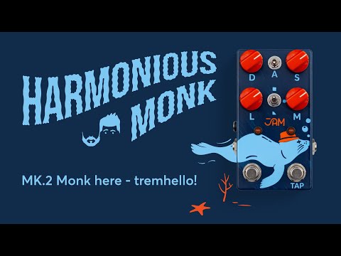 JAM Pedals Harmonious Monk mk.2 Hand Painted image 11