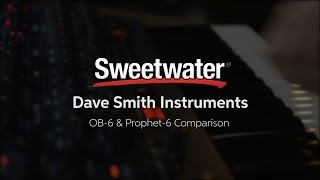 Video thumbnail for OB-6 and Prophet-6 Synthesizer Comparison — Daniel Fisher by Sweetwater