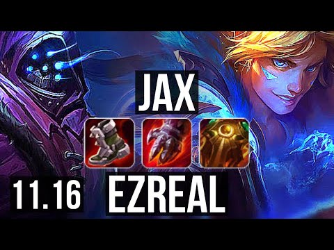 JAX & Alistar vs EZREAL & Yuumi (ADC) | Rank 4 Jax, 10/3/18 | TR Grandmaster | v11.16