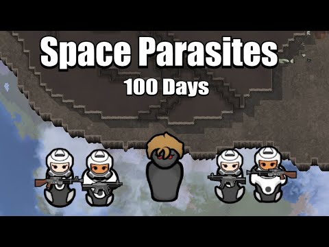 Rimworld SpaceParasites 100 Days