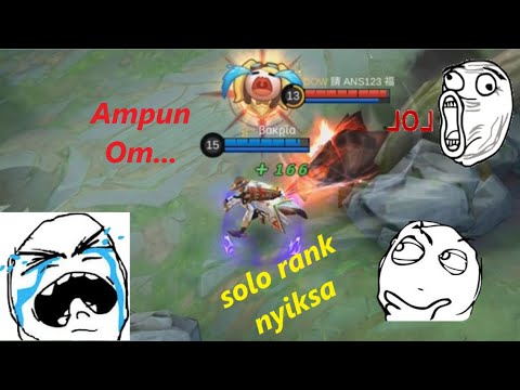 Clint Solo Rank, Nggak Ada Obat!!