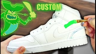 CUSTOM Jordan 1's (Halloween Special) - Jordan Vincent