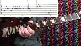 How to Play - &quot;WATCHING OVER&quot; w. tabs - GRETA VAN FLEET guitar lesson
