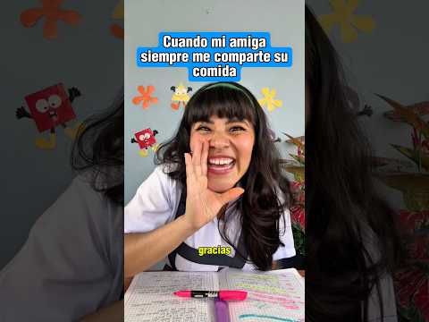 Siempre me comparte todo 🥹🌸 #shorts  #humor #tiktokvideo #comedia #funny #fyp