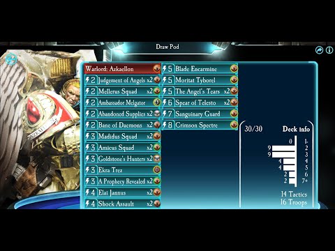 Good Deck 3: Draw Pod (Azkaellon) - Horus Heresy Legions