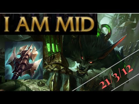 WARWICK MID LANE: WHY IS THIS BROKEN, 1000 MOVEMENT SPEED!!