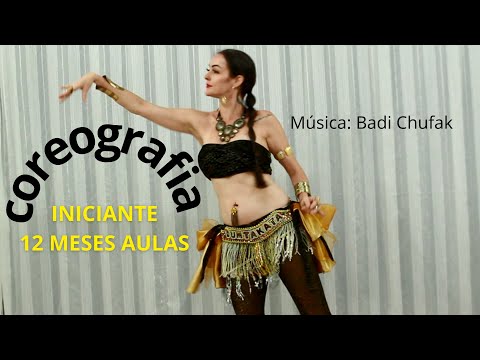 Dança do Ventre COREOGRAFIA INICIANTE - 1 ANO DE AULAS