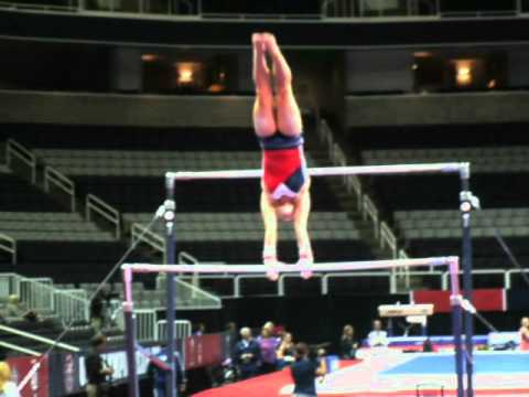 Bridget Sloan - Bars - 2012 U.S. Olympic Trials (Podium Training)
