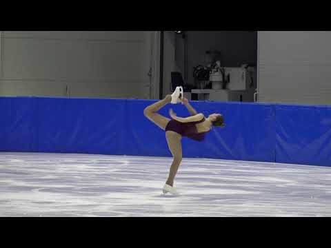 12. Santa Claus Cup 2018: Ana Camila Gonzalez (MEX) - FS Advanced Novice Girls Free Skating