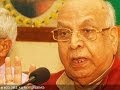 Not miffed with party: BJP leader Lalji Tandon - YouTube
