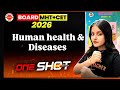 Human Health Diseases Class 12 Biology One Shot HSC MHT CET 2026 Biology By Radha Mam
