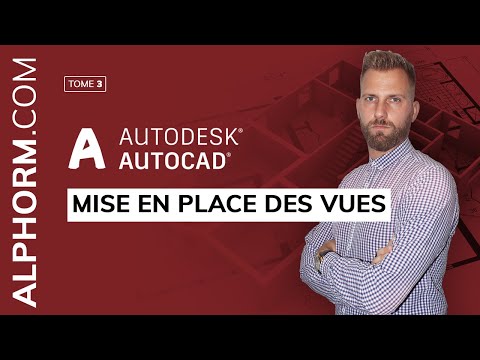 Tuto AutoCAD 2016 Atelier mécanique | Mise en place des vues