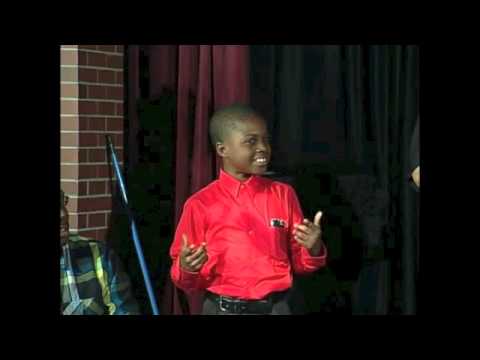 Pint Size Preacher - Terrance Dean Jr. Speaks at The Black Academy of Arts and Letters