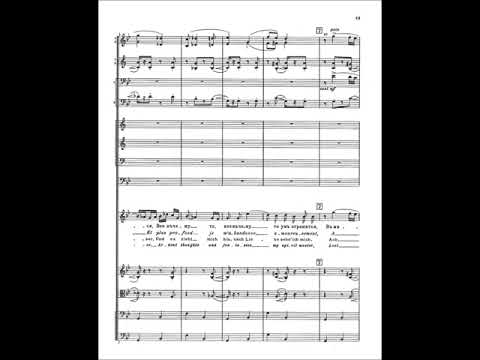 Igor Stravinsky: Chanson de Parasha from Mavra [w/ score]