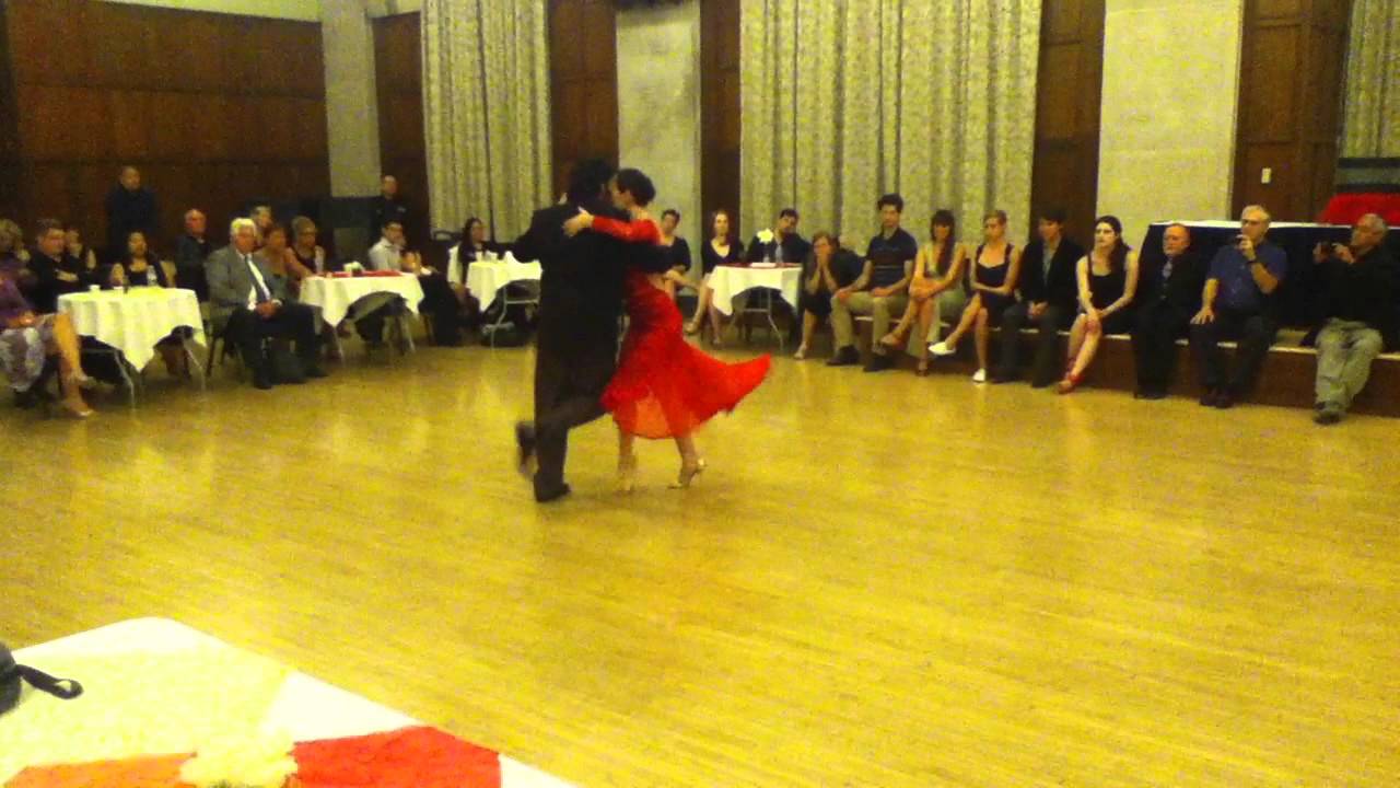 Mario Consiglieri & Anabella Diaz-Hojman, Argentine Tango 1 of 3 at U of Michigan 9.12.2015