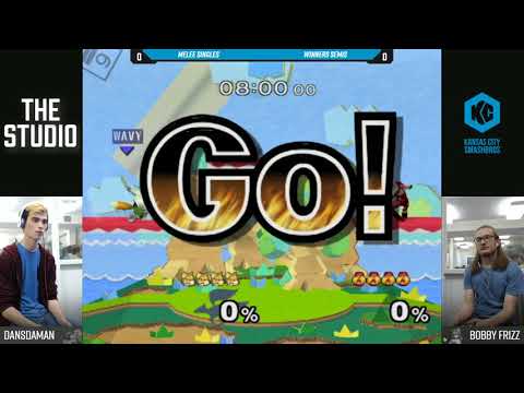 The Studio #3 SSBM - Dansdaman (Sheik) Vs. Bobby Frizz (Fox) - Winners Finals