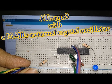 Arduino UNO as ISP: Burning Sketch to ATmega8 AVR Microcontroller ...