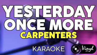 Download lagu Yesterday Once More - Carpenters (KARAOKE VERSION) mp3 Download lagu Yesterday Once More - Carpenters (KARAOKE VERSION) mp3