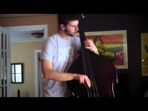 Au Privave - Bass solo by Willem Paynter Zoom Q2HD