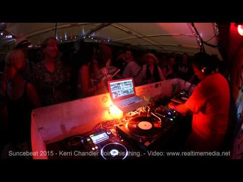 Suncebeat 2014 - The magnificent Kerri Chandler doing his thing.