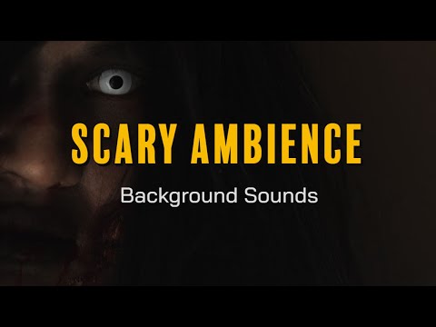 Scary Ambience Background Sounds Noises 😱 For Horror Or Halloween Videos 🎃 Royalty Free