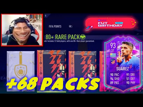 EL PISTOLEIRO CHEGOU PRA WL + PACK OPENING NOVOS FUT BIRTHDAY!!! FUT CHAMPIONS #12 - Parte 01.