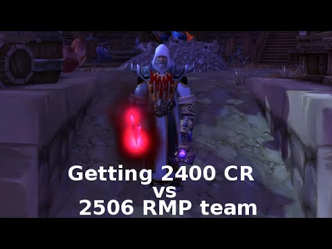Finally!!! Getting 2400 cr in 3v3 arena. Fighting vs RMP 2506 mmr. [WoD]