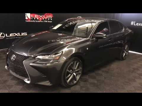 Gray 2017 Lexus GS 350 F Sport Series 2 Review Edmonton Alberta - Lexus of Edmonton