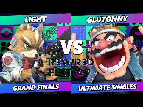 ReWired Fest 2023 GRAND FINALS - Light (Fox) Vs. Glutonny (Wario) Smash Ultimate - SSBU