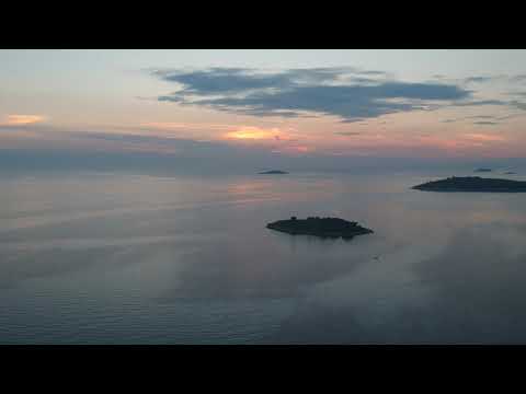 #4 Z dronem po Chorwacji - Zachód słońca nad Rogoźnicą