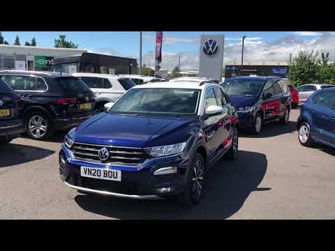 Volkswagen T-Roc 1.5 TSI Design 150PS Atlantic Blue Used Car | Wrexham Volkswagen