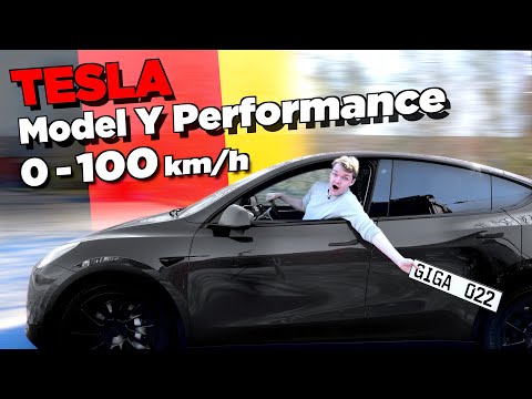 0-100km/h im Tesla Model Y Performance aus Deutschland! | Tips, Tricks & More