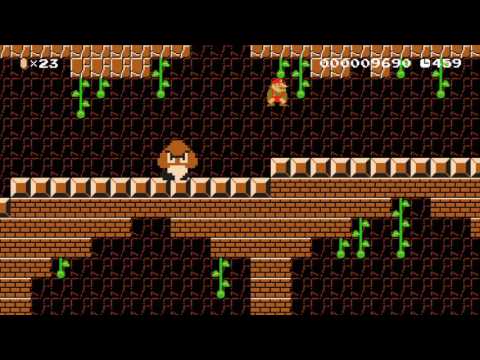 Ancient Aqueduct by Stan 一SUPER MARIO MAKER一 No Commentary 1AK