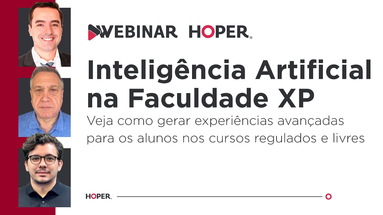 30-10-2024 - Inteligência Artificial na Faculdade XP Educação.