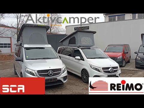 Aufstelldach Vergleich SCA und Reimo