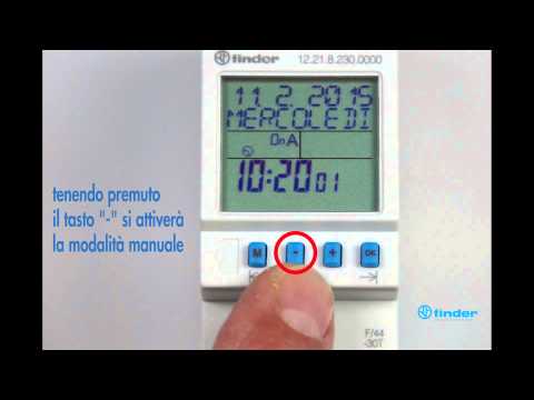 Programmazione manuale type 12.21