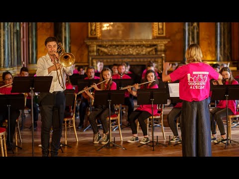 Déambulation Fontainebleau 2021 - Orchestre de Jonzac - Marche de la Garde Consulaire de Guillardel