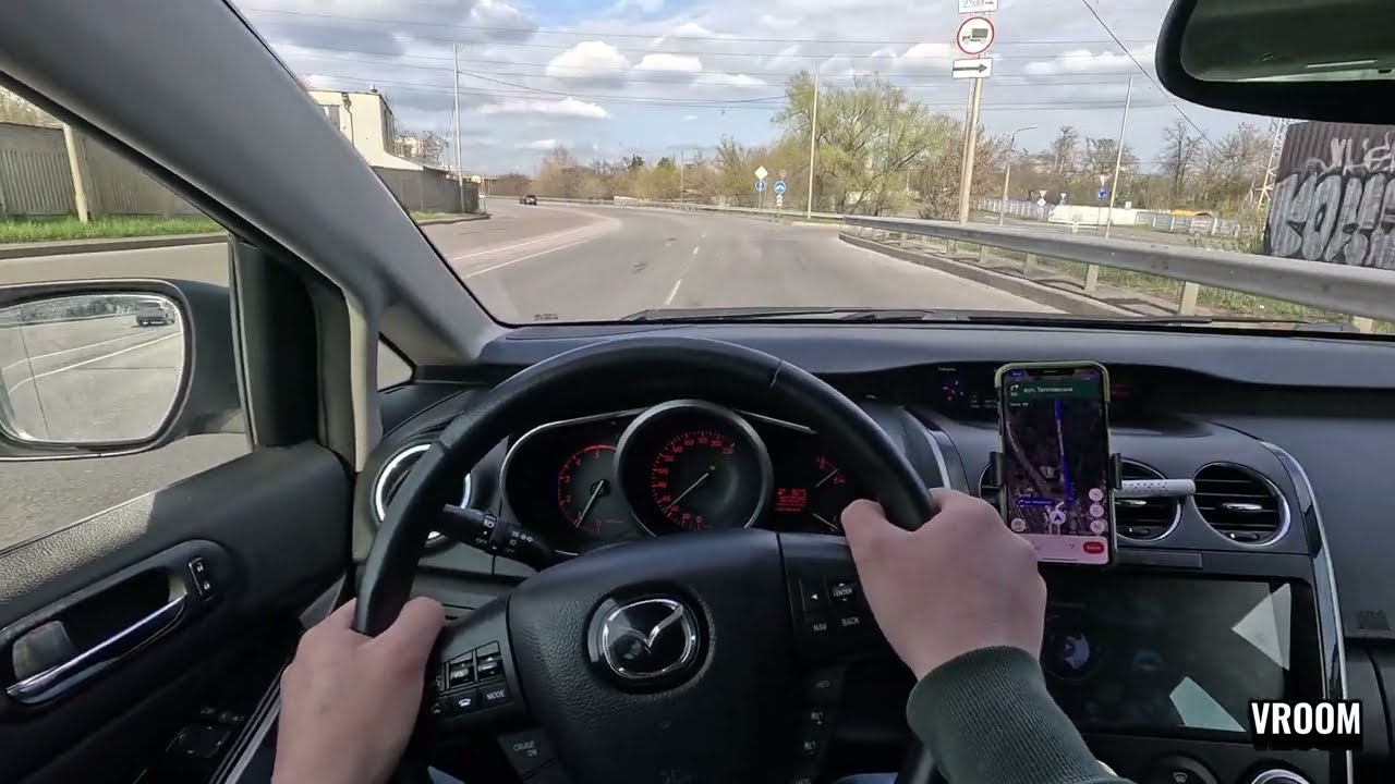 Mazda CX-7 2.2d MT 2009 - POV test-drive