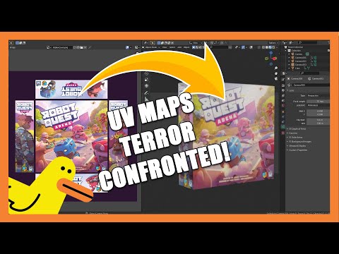 How to make Board game Box using UV MAPS - Blender Tutorial 2