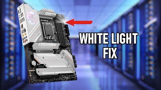 Fixing the White POST (VGA) Light on Your Motherboard in 2min!!!