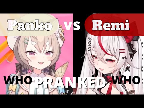 WHO PRANKED WHO? 🎋🍭Panko vs Remi🖤❤️#PhaseClips Gen 2