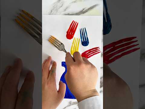 Рисуем Тюльпаны | Поделки Для Рисования | Открытка на 8 марта | #flowers #тюльпаны #painting #march