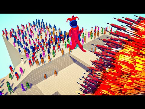 100x AMONG US 🌈 VS 👹 EVERY GOD / Totally Accurate Battle Simulator ( TABS )
