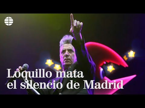Loquillo da un concierto en Madrid y recuerda a las víctimas del Coronavirus