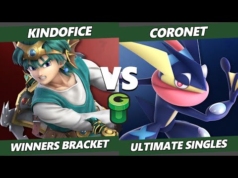 Game Underground - KindofIce (Hero) Vs. Coronet (Greninja) SSBU Ultimate Tournament